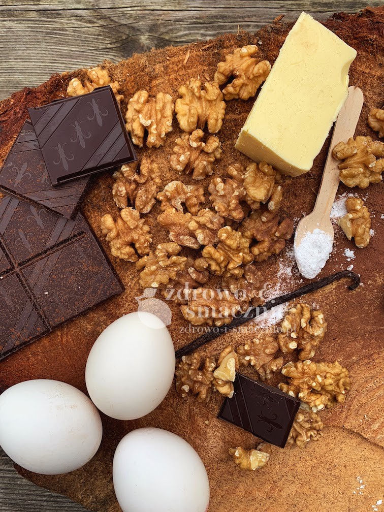 składniki na keto brownie
